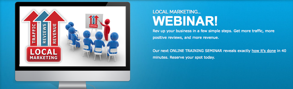 Local Marketing webinar with expert presenter Dan Hollings